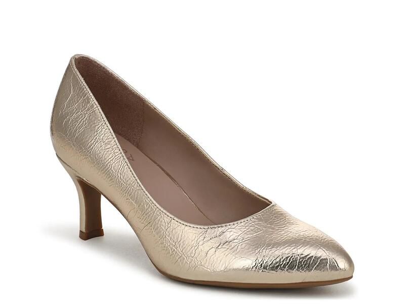 ナチュライザー レディース シューズ パンプス Naturalizer Flora Pump Champagne Metallic シャンパン