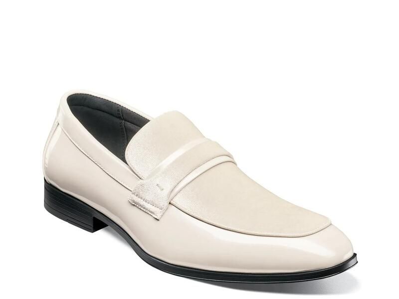 ステイシーアダムス メンズ シューズ スリッポン・ローファー Stacy Adamspratley Loafer Off White オフホワイト