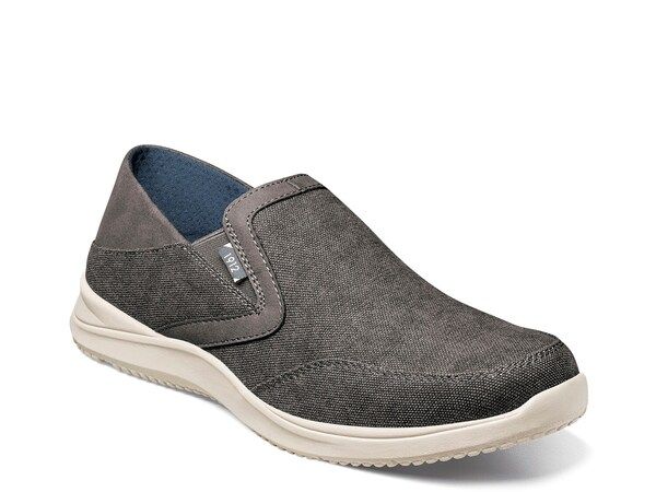 ノンブッシュ メンズ シューズ スリッポン・ローファー Nunn Bush Conway Ez SlipOn Gunmetal ガンメタル