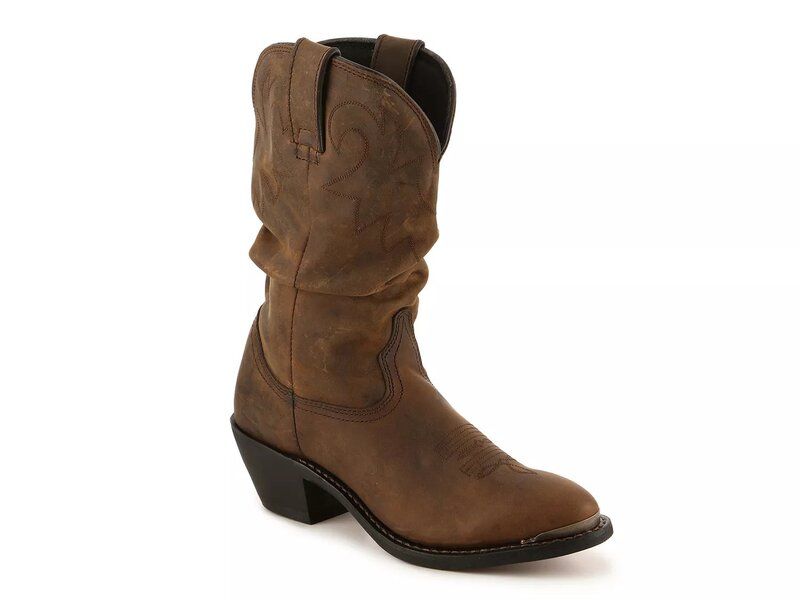 ドゥランゴ レディース シューズ ブーツ・レインブーツ Durango Slouch Cowboy Boot Womens Brown ブラウン