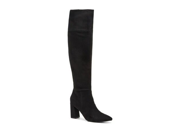 マークフィッシャー レディース シューズ ブーツ・レインブーツ Marc Fisher Garwin Wide Calf Over The Knee Boot Black ブラック