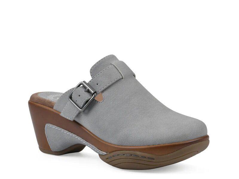 ホワイトマウンテン レディース シューズ サンダル White Mountain Viewed Clog Dove Grey グレー