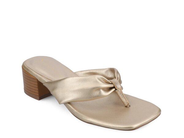ジャーニー レディース シューズ サンダル Journee Seelah Sandal Champagne シャンパン