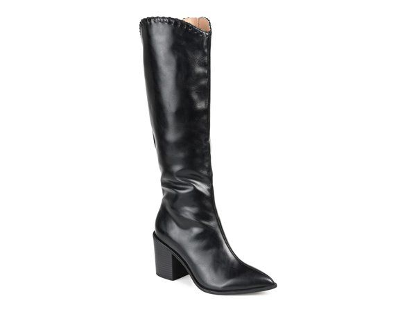 ジュルネ コレクション レディース シューズ ブーツ・レインブーツ Journee Collection Daria Wide Calf Boot Black ブラック