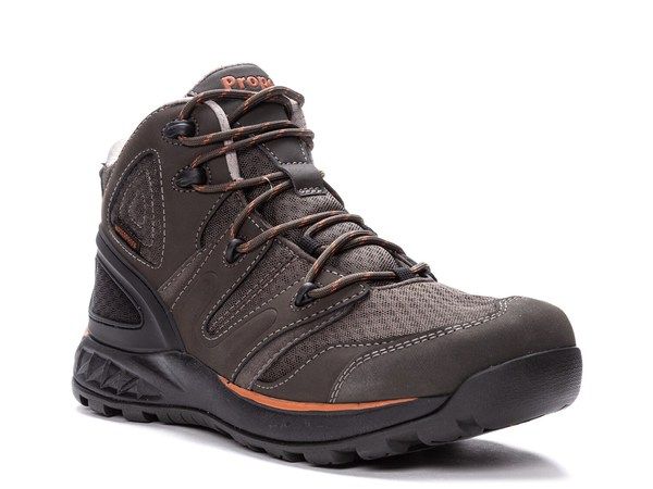 プロペット メンズ シューズ スニーカー Propet Veymont Hiking Shoe Mens Dark Brown ブラウン