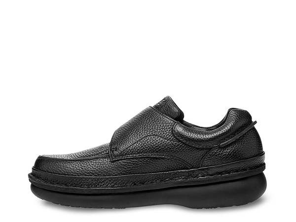 プロペット メンズ シューズ スリッポン・ローファー Propet Scandia SlipOn Black ブラック