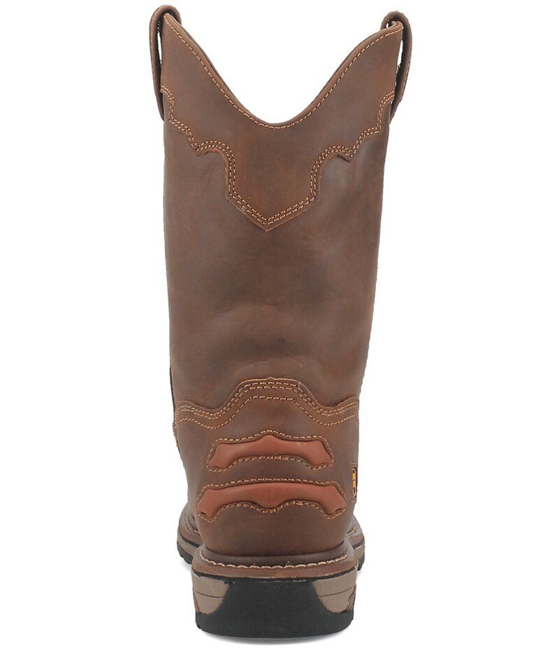ダンポスト メンズ シューズ ブーツ・レインブーツ レザー Dan Post Mens Journeyman 11 Waterproof Leather Round Composite Toe Work Boots Saddle ダンポスト メンズ シューズ ブーツ・レインブーツ レザー Dan Post Mens Journeyman 11 Waterproof Leather Round Composite Toe Work Boots Saddle