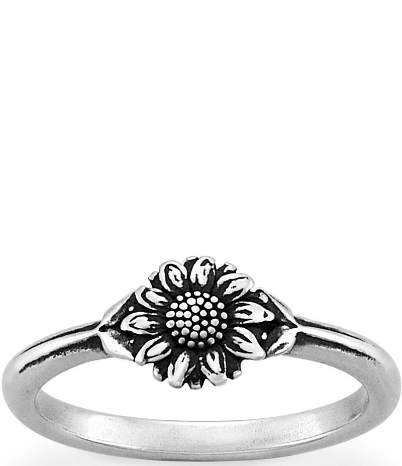 ジェームズ エイヴリー レディース アクセサリー 指輪 ミニ James Avery Mini Sunflower Ring Sterling Silver シルバー
