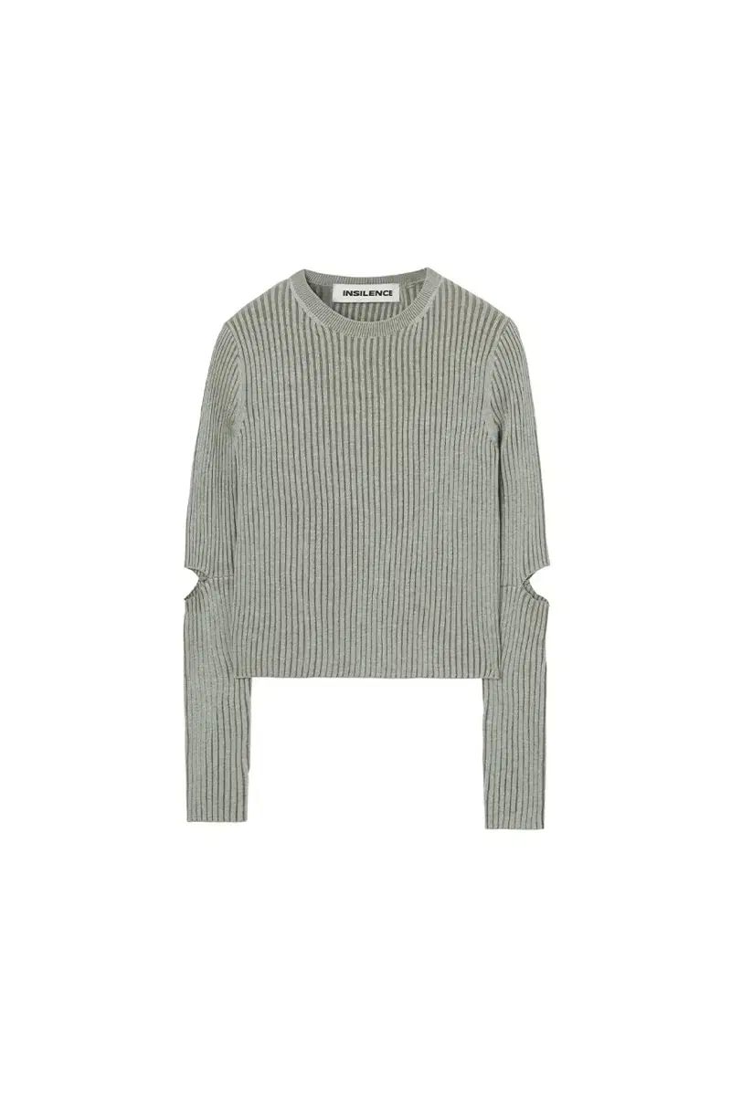 INSILENCE カットアウト ニット トップス カーキ S