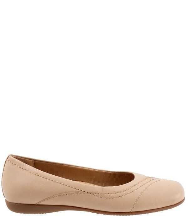 トロッターズ レディース シューズ パンプス レザー Trottersasha Leather SlipOn Flats Beige ベージュ