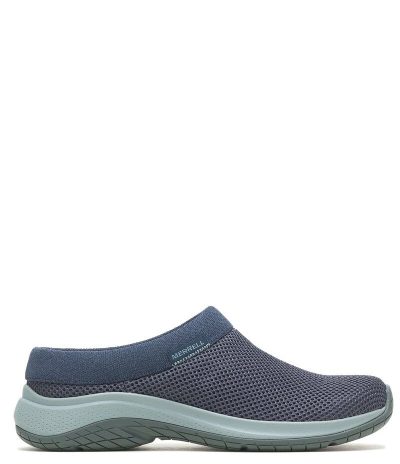 メレル レディース シューズ スリッポン・ローファー メッシュ Merrell Encore Breeze 5 Mesh Clogs Navy ネイビー