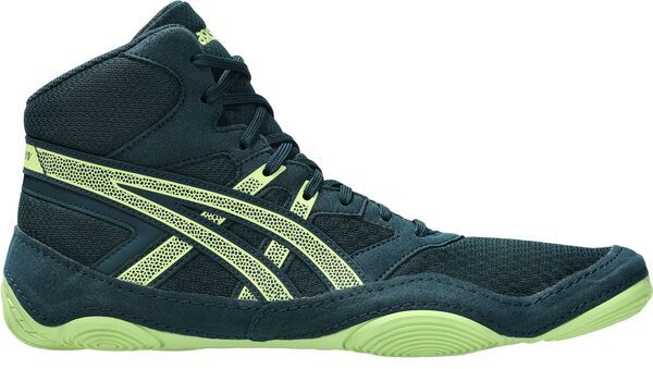 アシックス メンズ シューズ スニーカー ダウン ASICS Mensnapdown 4 Wrestling Shoes TealYellow ティール