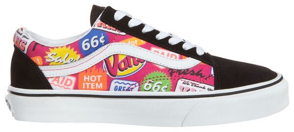 バンズ メンズ シューズ スニーカー Vans Old Skool Shoes MultiBlack ブラック