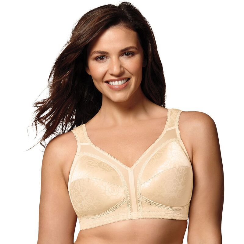 プレイテックス レディース アンダーウェア ブラジャー PlaytexR 18 HourR Ultimate Shoulder Comfort Wireless Bra 4693 Natural Beige ベージュ