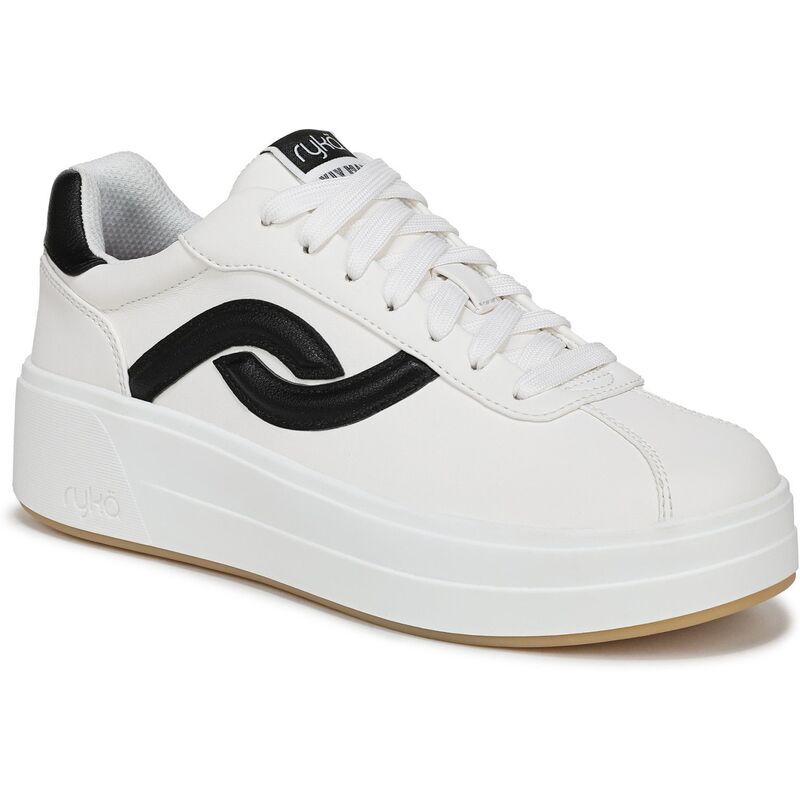 ライカ レディース シューズ スニーカー レース Ryka Viv Max Womens Lace Up Sneakers Brilliant White ホワイト