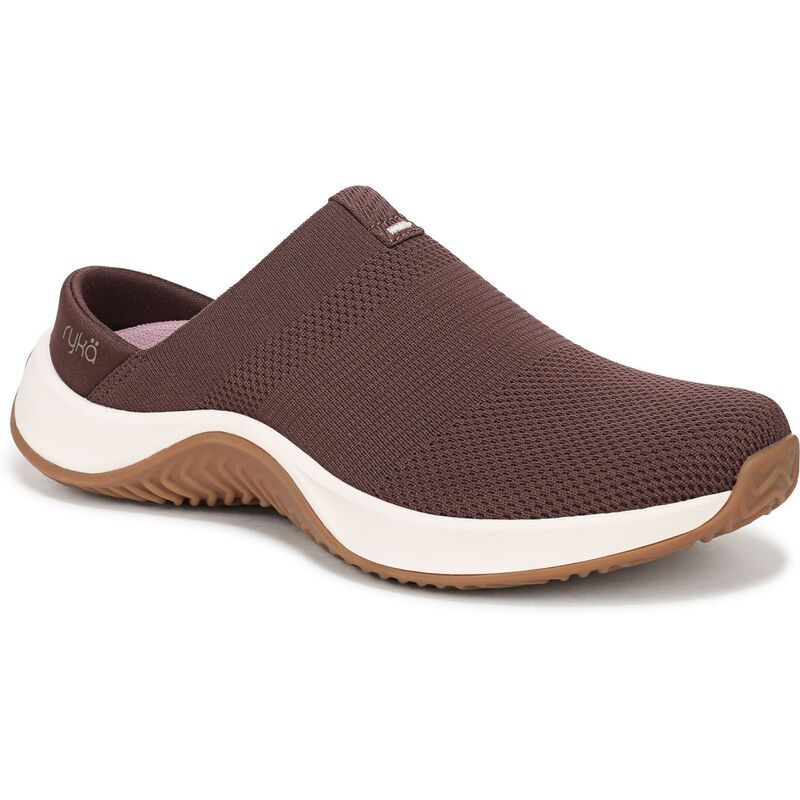 ライカ レディース シューズ サンダル ニット Ryka Encore Womens Knit SlipOn Mules Chicory Brown ブラウン