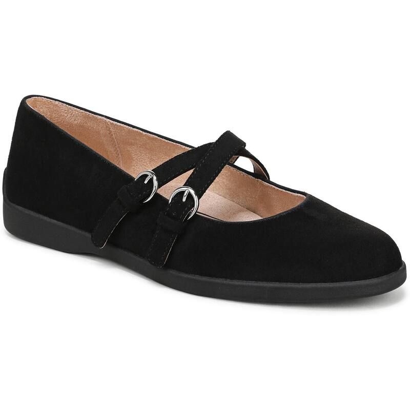 ライフストライド レディース シューズ サンダル LifeStride Marnie Womens Mary Janes Black Microsuede ブラック