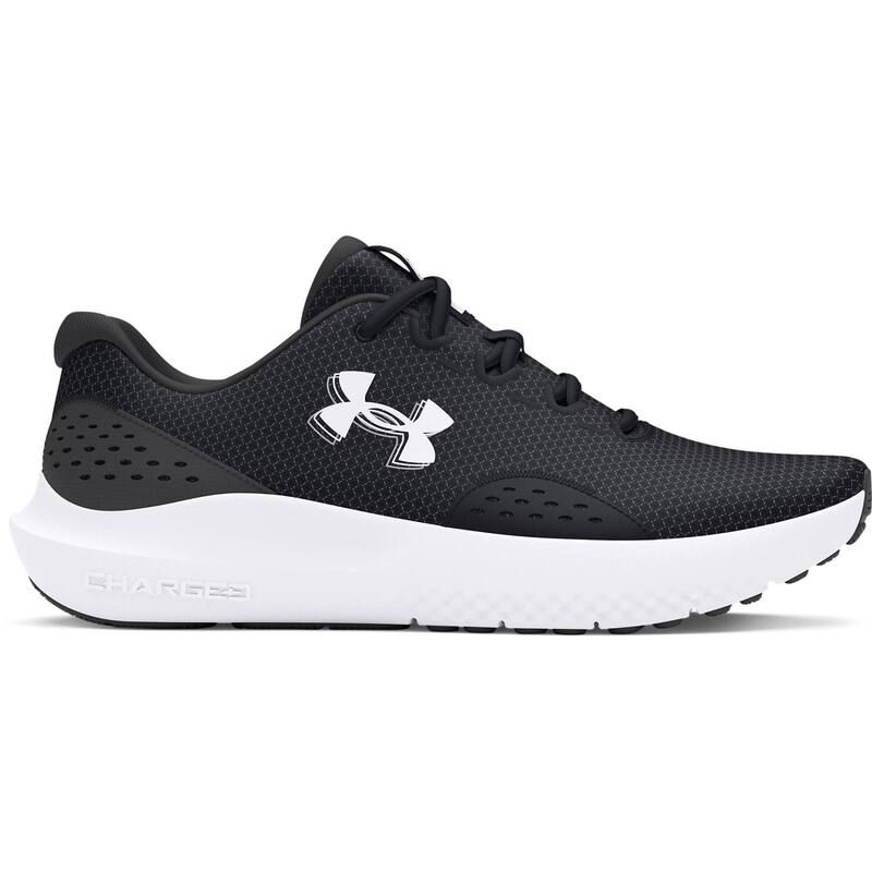 アンダーアーマー レディース シューズ スニーカー Under Armour Surge 4 Womens Running Shoes Black Anthracite White ホワイト