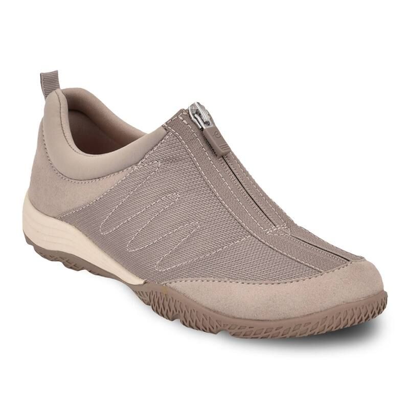 イージースピリット レディース シューズ スニーカー Easy Spirit Bestrong Womens Center Zip Sneakers Taupe トープ