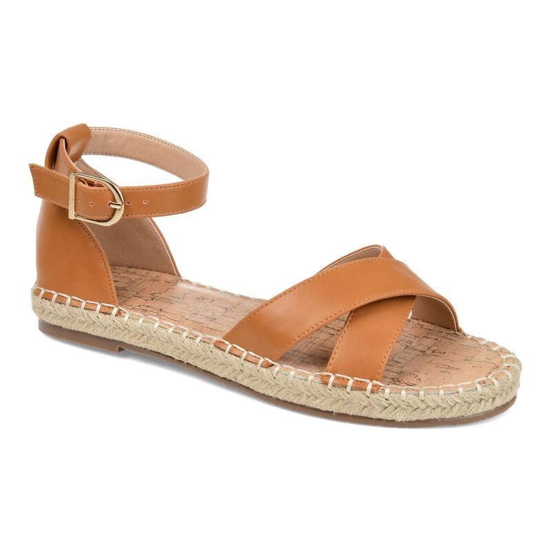 ジャーニー レディース シューズ サンダル Journee Lyddia Womensandals Cognac