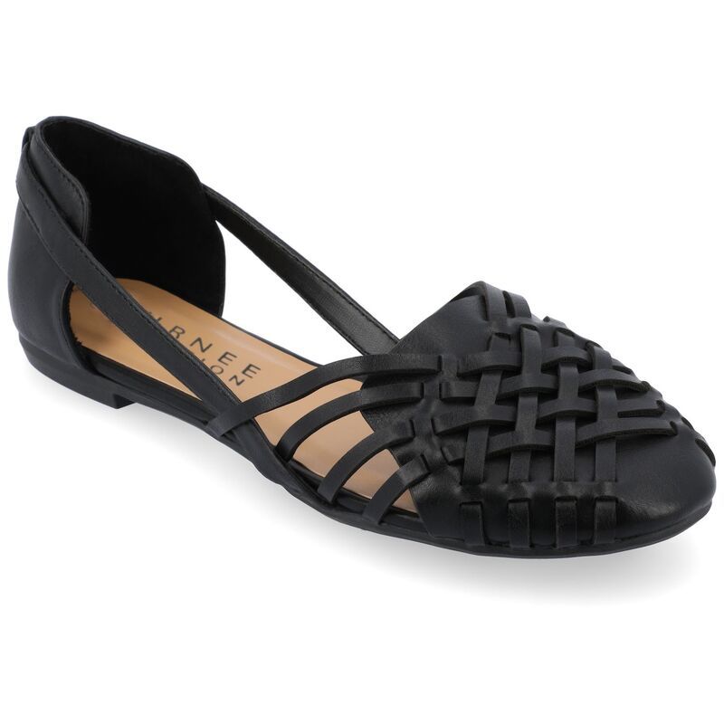 ジャーニー レディース シューズ サンダル Journeekko Womens Flats Black ブラック