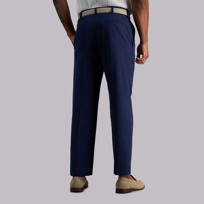 ハガー メンズ ボトムス カジュアルパンツ プリーツ Mens Haggar Cool Right Performance Flex ClassicFit Pleated Pants Midnight