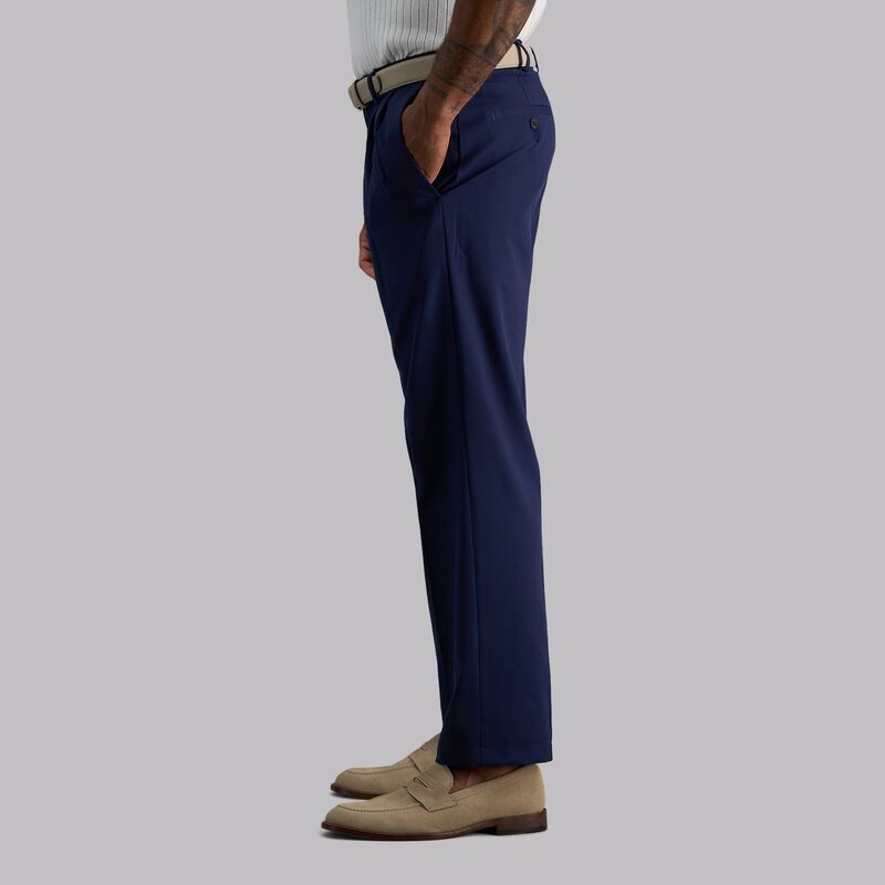 ハガー メンズ ボトムス カジュアルパンツ プリーツ Mens Haggar Cool Right Performance Flex ClassicFit Pleated Pants Midnight