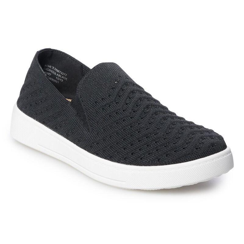 ソノマ レディース シューズ スニーカー Sonoma Goods For LifeR Catahoula WomenslipOn Shoes Black ブラック