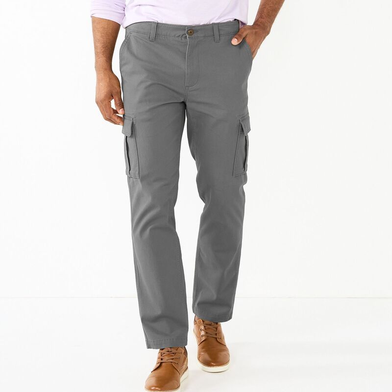 ソノマ メンズ ボトムス カジュアルパンツ カーゴパンツ Mensonoma Goods For Life StraightFit Flexwear Cargo Pants Rock Wall