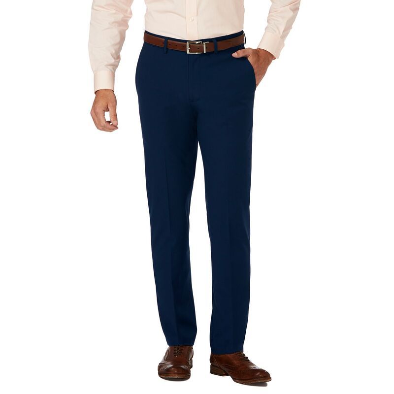 ハガー メンズ ボトムス カジュアルパンツ Mens JM Haggar Premium SlimFit 4Way Stretch FlatFront Dress Pants Blue ブルー
