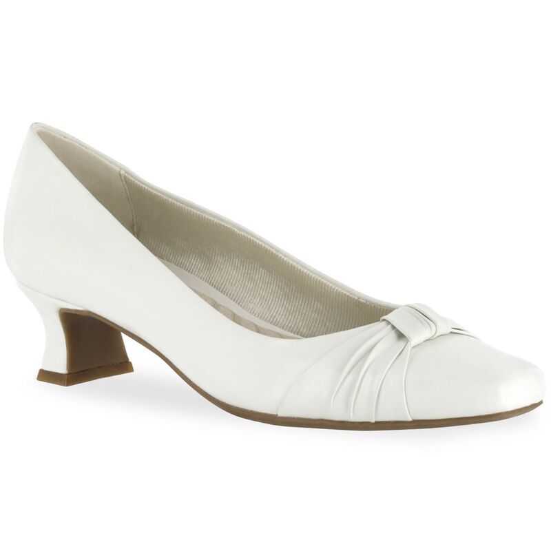 イージーストリート レディース シューズ パンプス Easy Street Waive Womens Dress Pumps White ホワイト