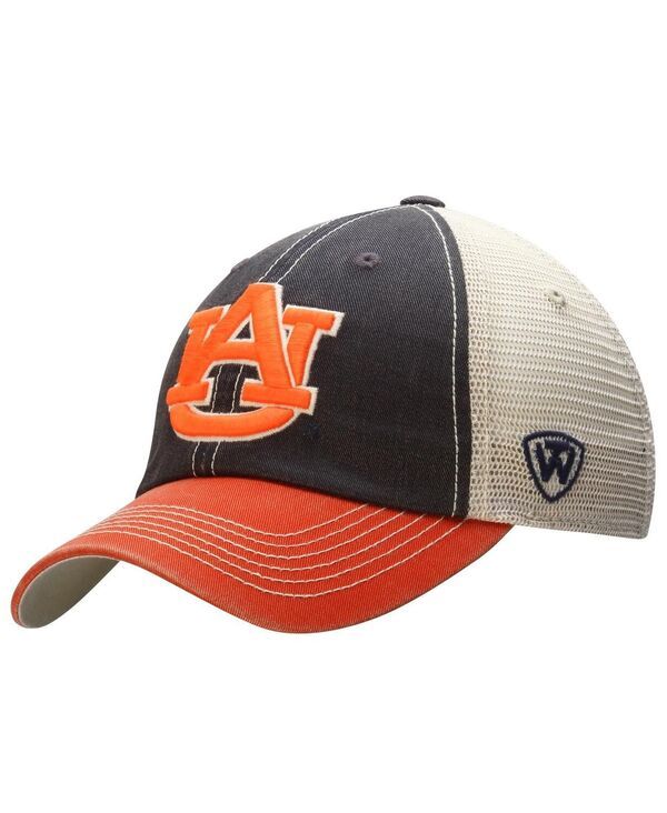 トップオブザワールド メンズ アクセサリー 帽子 Top of the World Mens Auburn Tigers Offroad Trucker Adjustable Hat navyネイビー