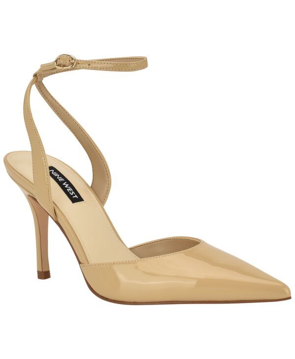 ナインウェスト レディース シューズ パンプス Nine West Womens Grana Pointy Toe Stiletto Dress Pumps Light Natural Patent