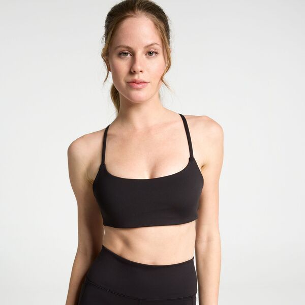 DSG レディース アンダーウェア ブラジャー DSG Womens Momentum Low Support Sports Bra Pure Black ブラック