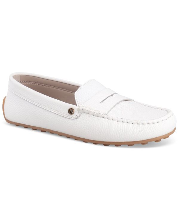ジャーニ ベルニーニ レディース シューズ パンプス ローファー Giani Bernini Womens Carinna Slip On Driver Loafers White Leather ホワイト