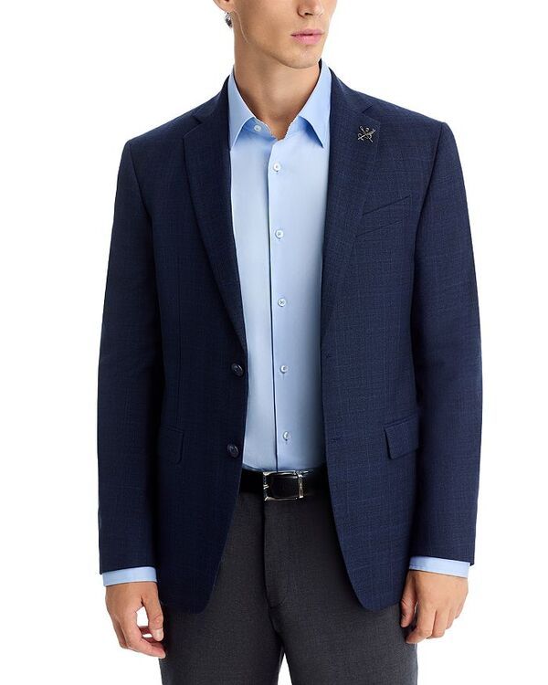 ジョンバルベイトスター ユーエスエー レディース アウター ジャケット・ブルゾン スリムフィット コート John Varvatostar USA Slim Fitonal Plaid Sport Coat Navy ネイビー