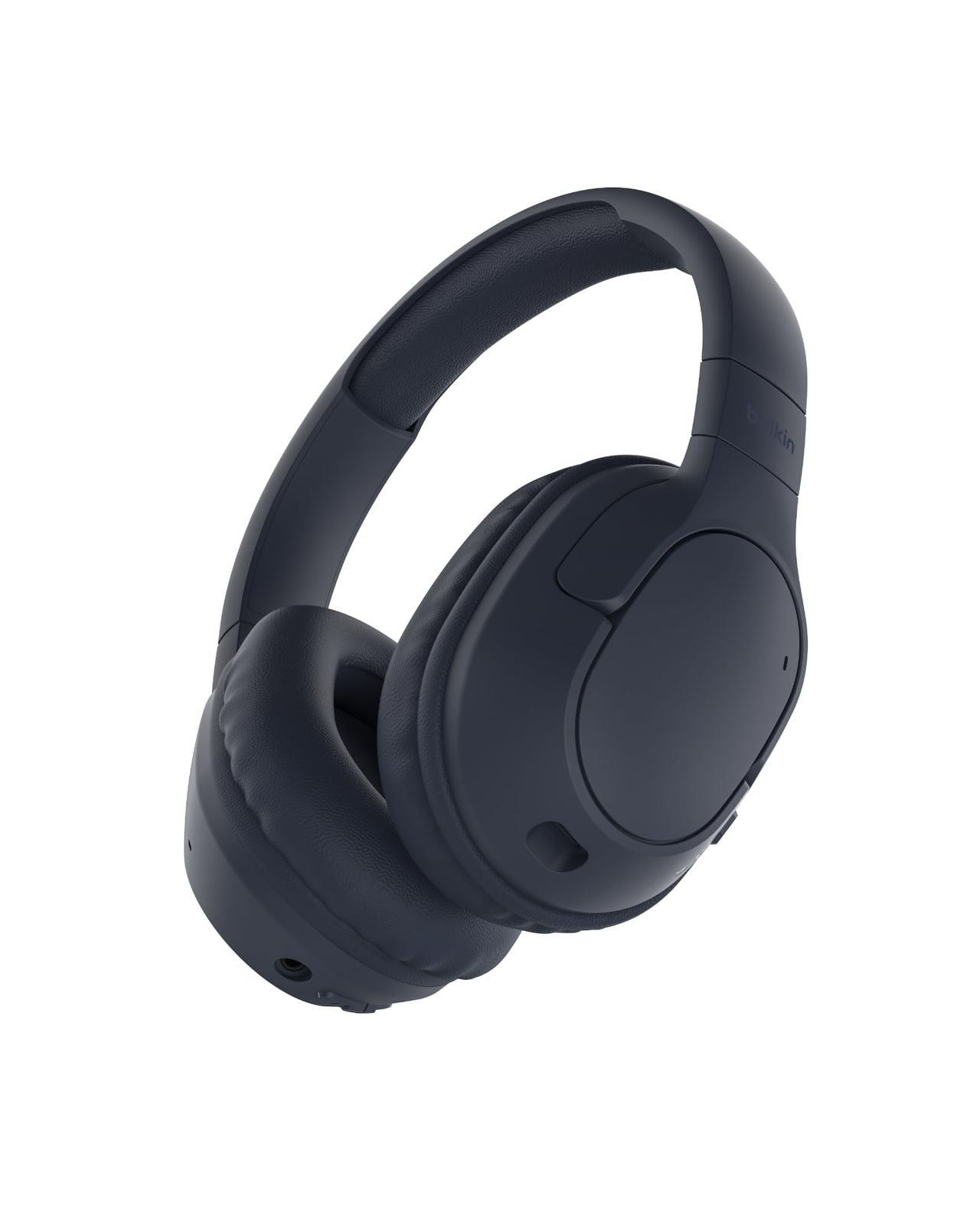 新品 Belkin SoundForm Surround AUD009jaBL Bluetooth 5.4 ワイヤレス ヘッドフォン マイク内蔵 マルチポイント接続 最大60時間音楽再生 折り畳み式カップ 軽量 226g ブルー