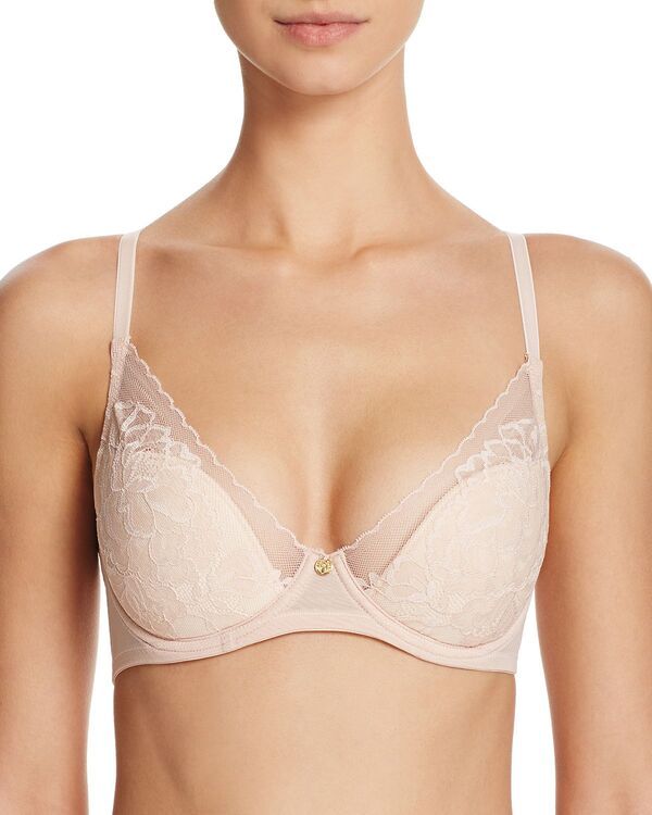 ナトリ レディース アンダーウェア ブラジャー Natori Flora Contour Underwire Bra Cameo Rose