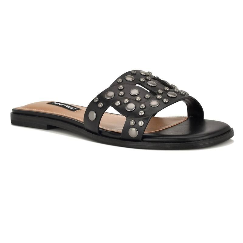 ナインウェスト レディース シューズ サンダル Nine West Gomaz WomenslipOn Casual Sandals Black ブラック