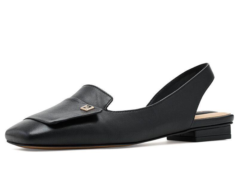 フランコサルト レディース シューズ サンダル Franco Sarto Teagan Slingback Shoes Black Leather ブラック