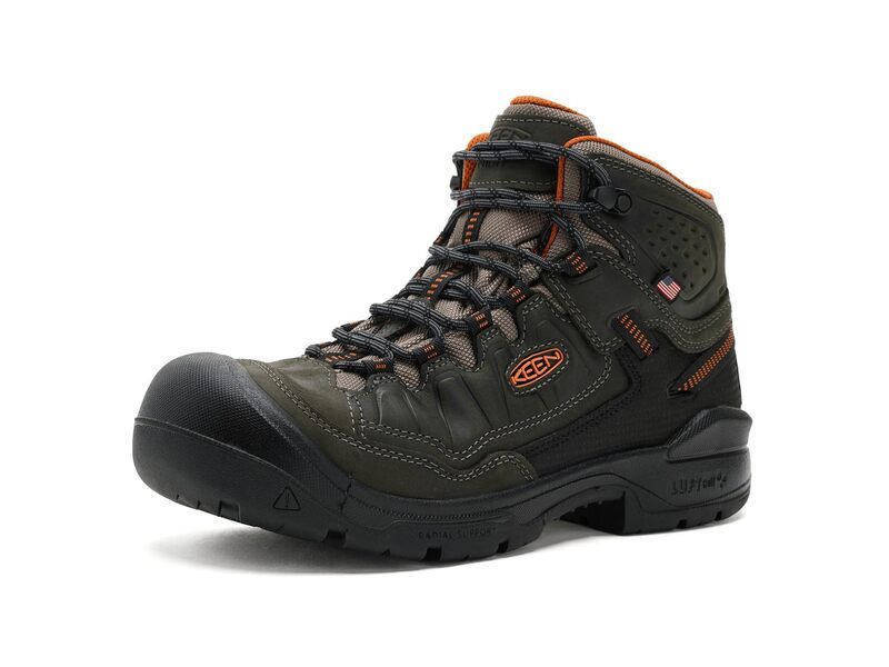キーン メンズ シューズ ブーツ・レインブーツ KEEN Utility Targhee IV Waterproof Work Boots Carbon Toe MagnetBlack ブラック