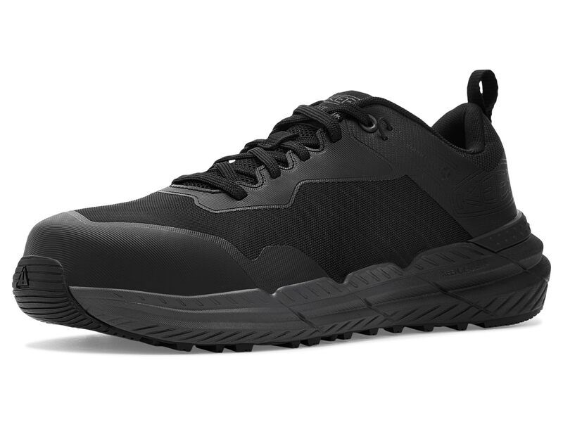 キーン レディース シューズ スニーカー KEEN Utility Speedworks ESD Work Sneakers Carbon Toe BlackBlack ブラック