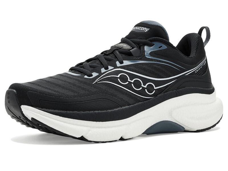 サッカニー メンズ シューズ スニーカー Saucony Omni 23 St BlackSilver ブラック