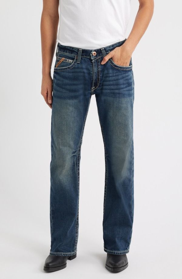 アリアト メンズ ボトムス デニムパンツ ジーンズ Ariat M5 Adkinslim Straight Jeans Lennox
