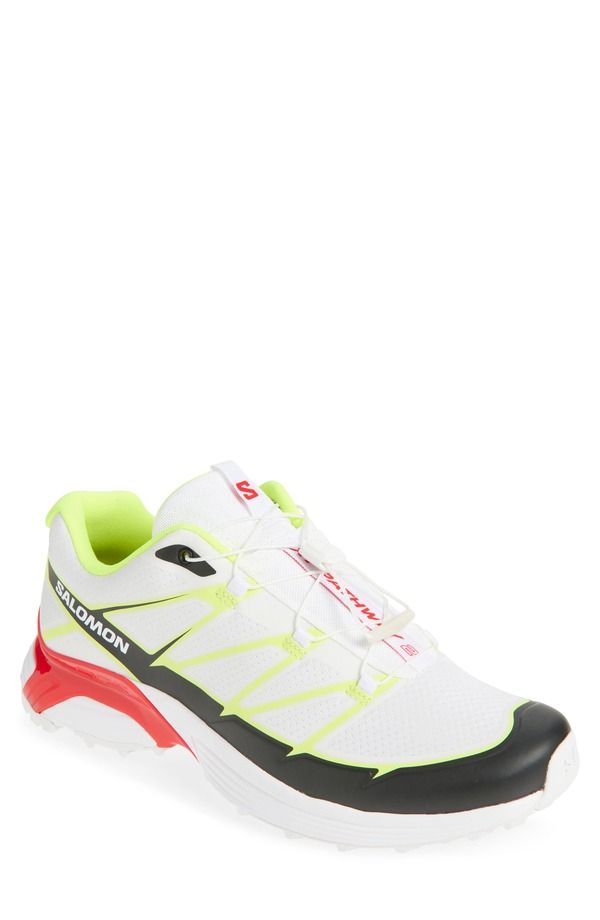サロモン レディース シューズ スニーカー Salomon Gender Inclusive XTPathway 2 Sneaker White Yellow ホワイト