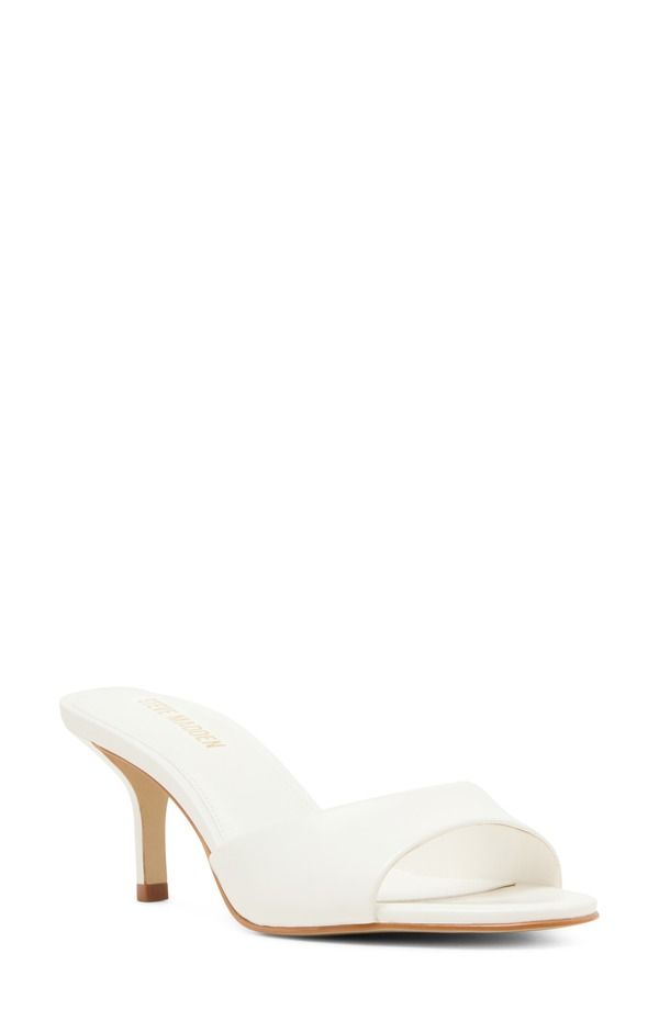 スティーブ マデン レディース シューズ サンダル Steve Madden Kendrix Sandal White Leather ホワイト
