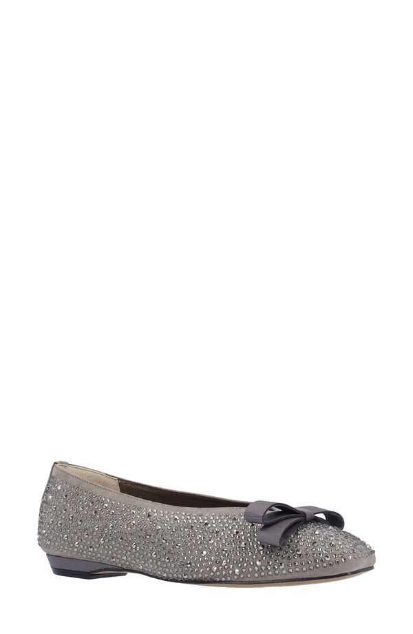 ジェイレニー レディース シューズ パンプス J Rene Fentan Ballet Flat Grey グレー