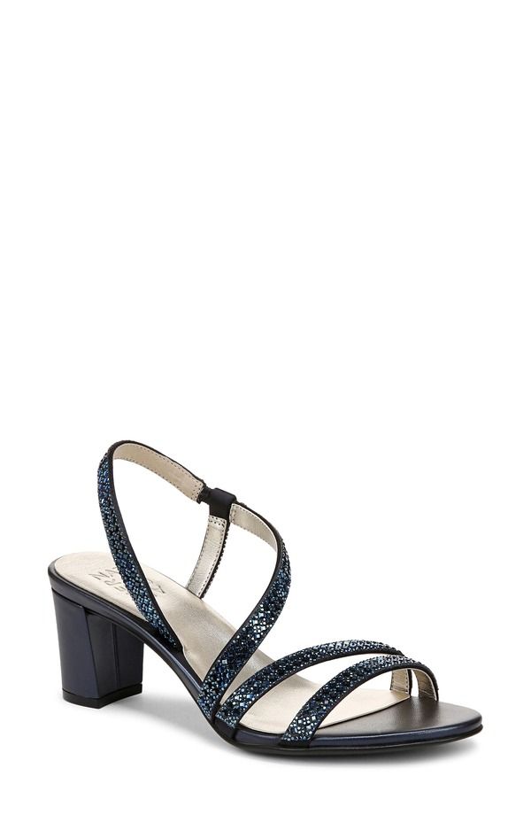 ナチュライザー レディース シューズ ヒール サンダル Naturalizer Vanessa Slingback Sandal French Navy ネイビー