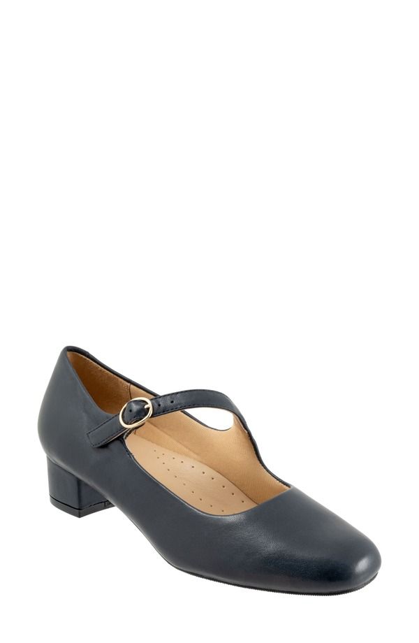 トロッターズ レディース シューズ ヒール Trotters Desna Pump Navy ネイビー