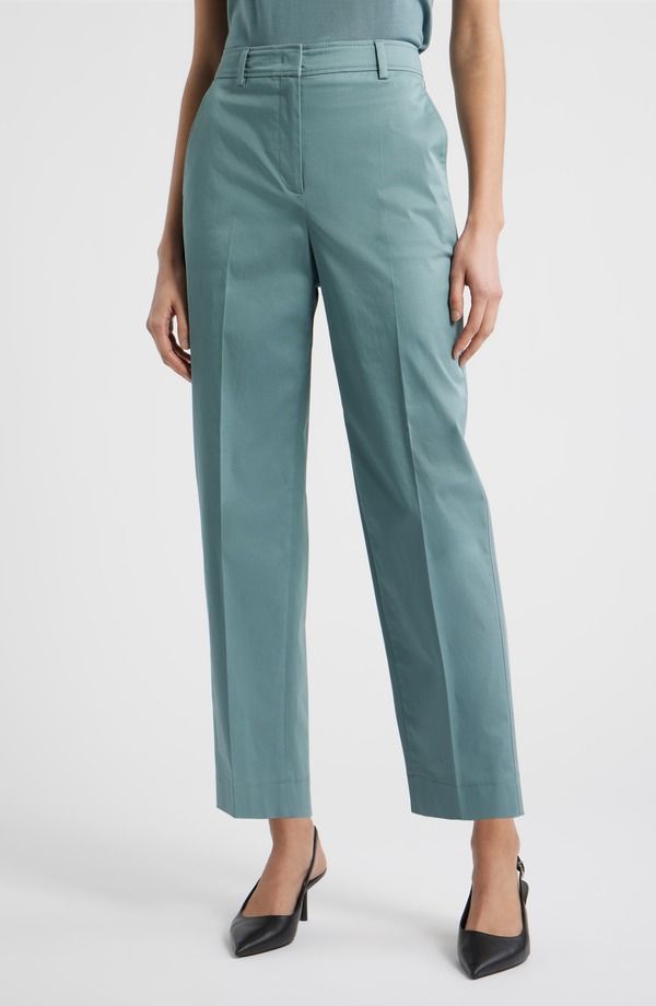 ボス レディース ボトムス レギンス パンツ アンクル BOSS Tecarino2 Flat Front Ankle Pants Reef